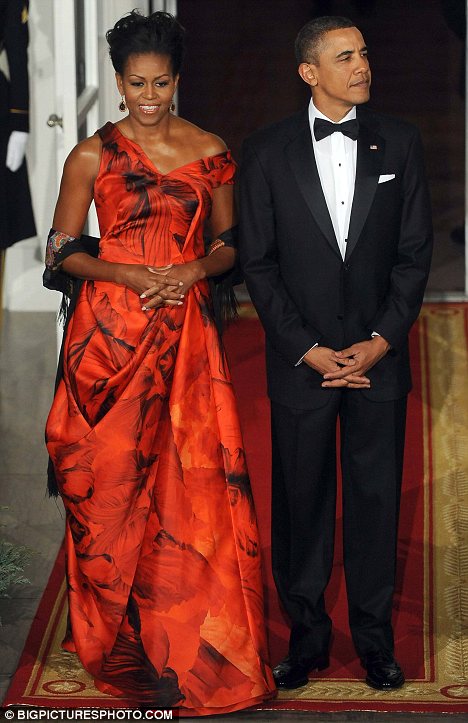 Michelle obama cheap african dress