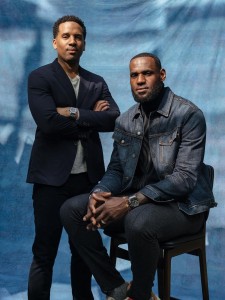 Lebron James and Maverick Carter